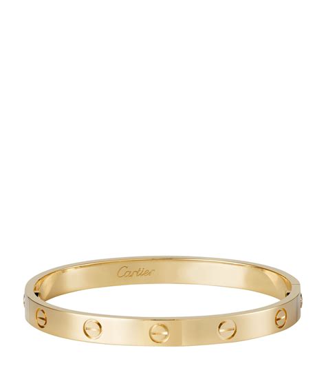 cartier love bracelet yellow gold|cartier love bracelet 14k gold.